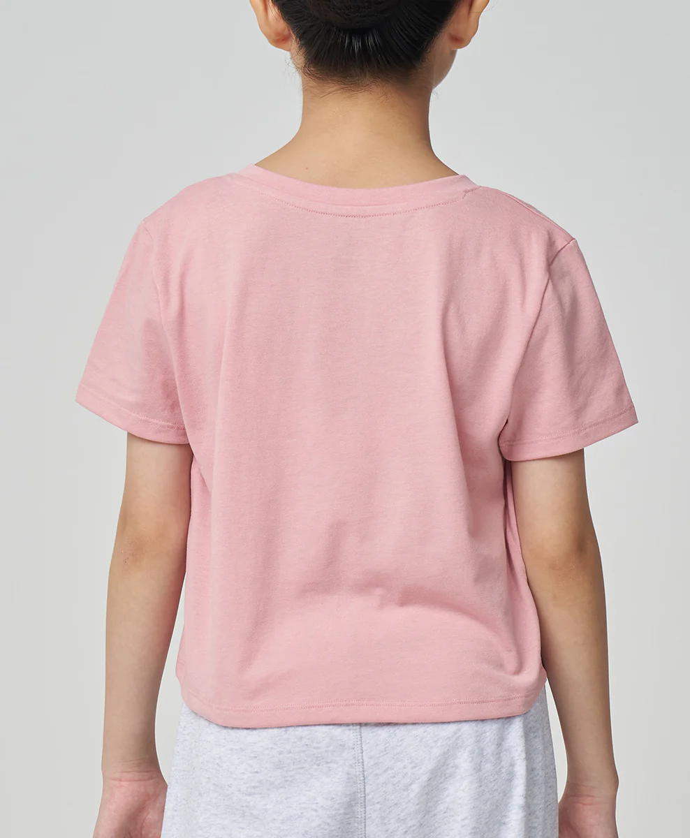 Dancer Short Sleeve Crop Tee (Kids) - Image 4