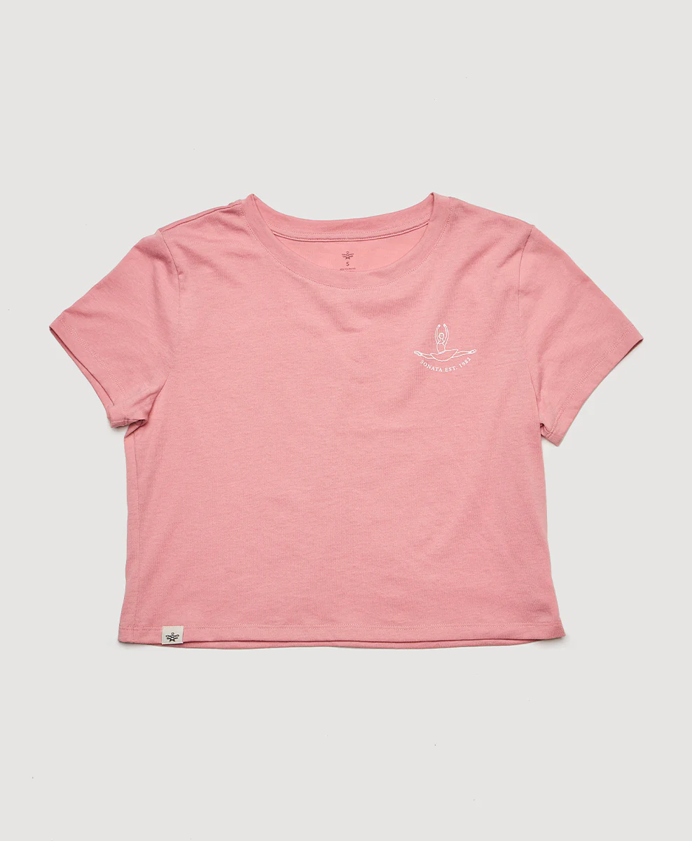 Dancer Short Sleeve Crop Tee (Kids) - Image 5