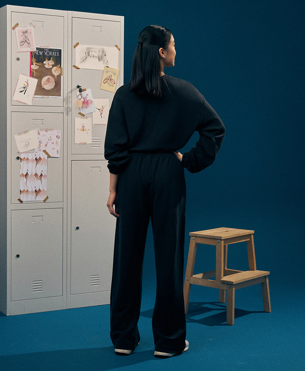 Ballet Varsity Crop Sweatshirt - Image 3