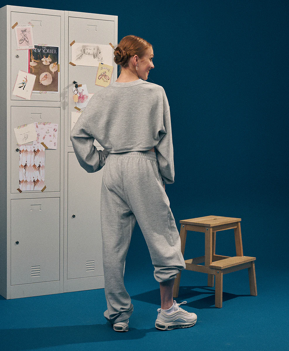 Ballet Varsity Crop Sweatshirt - Image 5