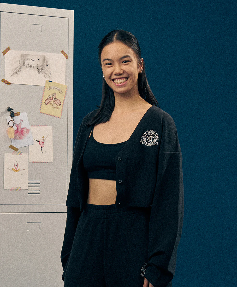 Ballet Varsity Crop Cardigan - Image 4