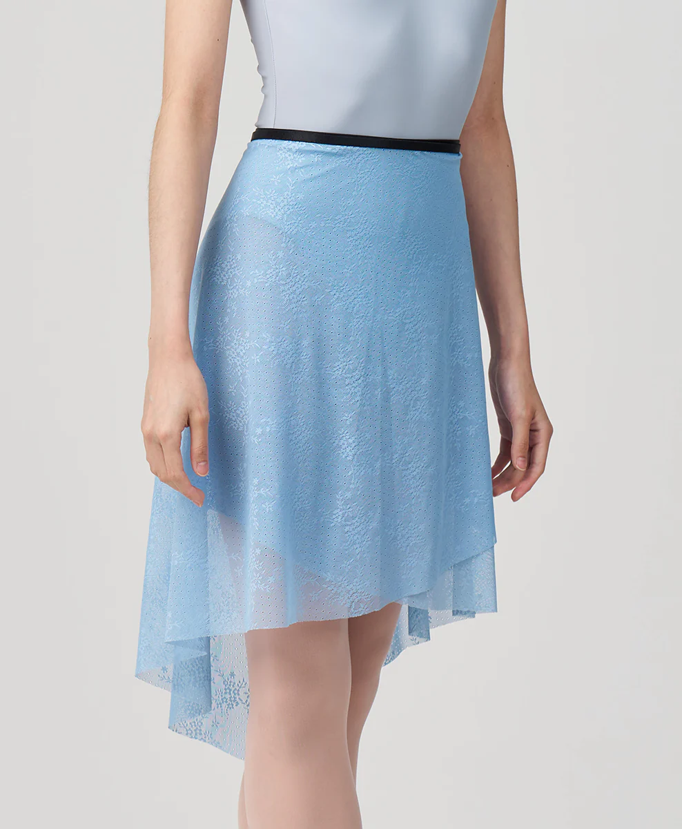 Long Flatter Wrap Skirt - Dainty Lace - Image 6