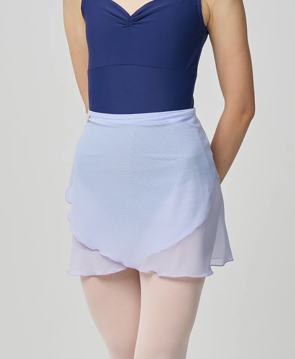 Short Mesh Wrap Skirt - Image 3