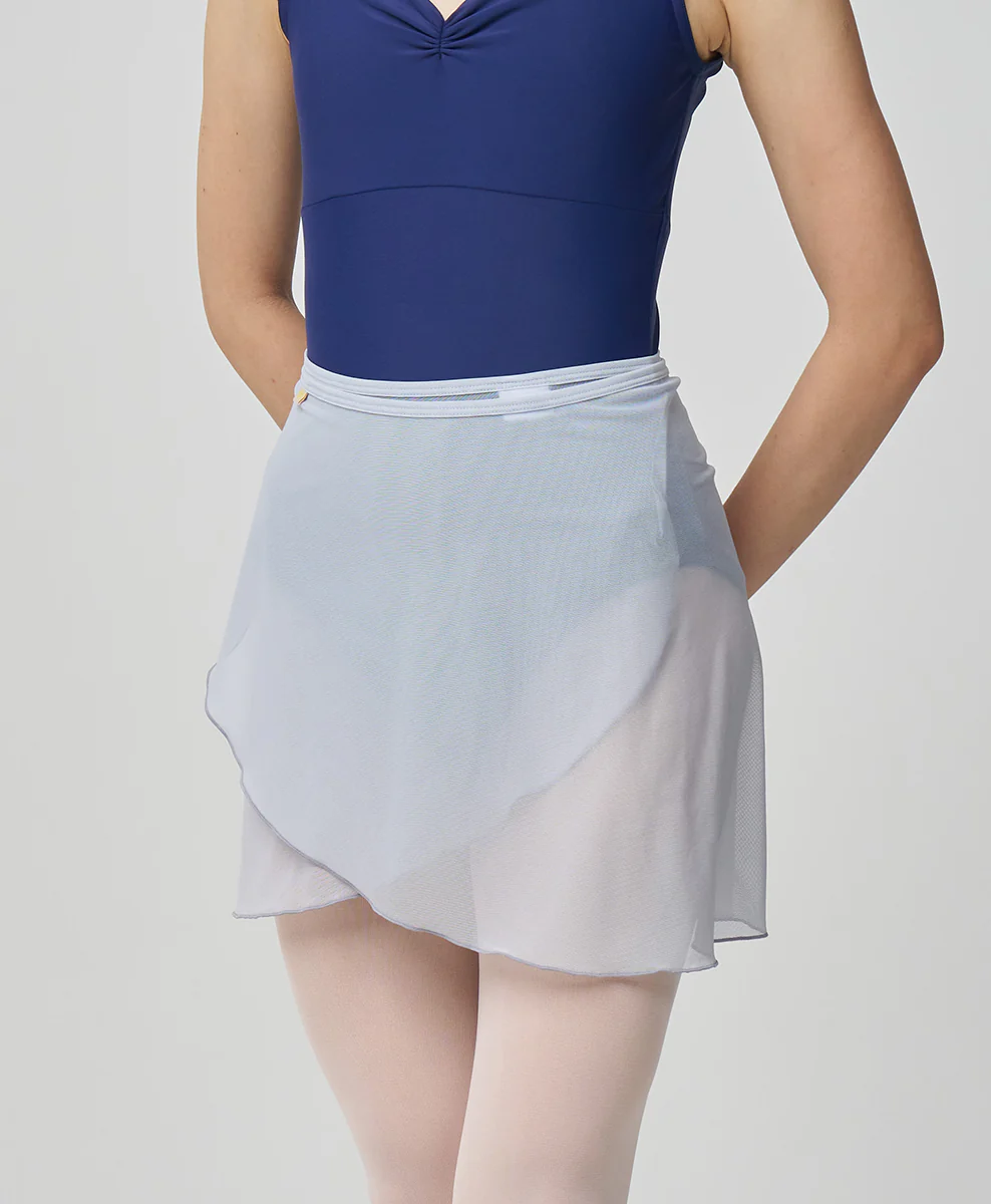 Short Mesh Wrap Skirt - Image 9